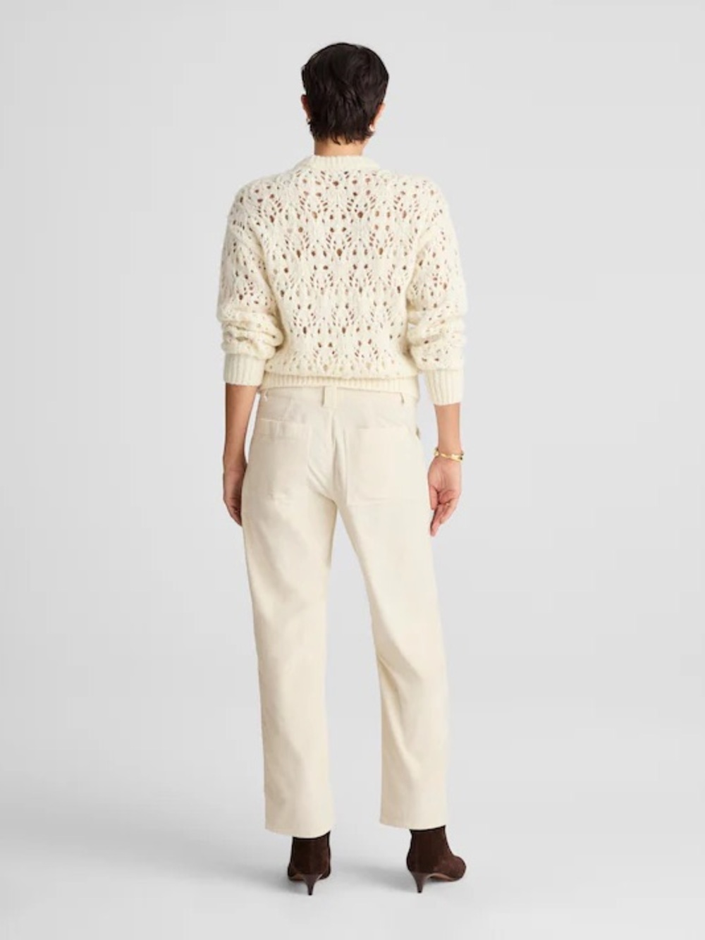 Madewell The Darted Barrel-Leg Utility Pant in Corduroy - Picture 8 of 8